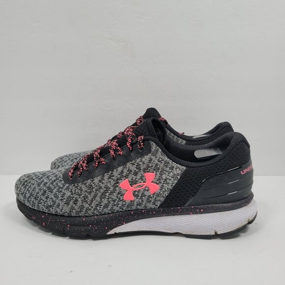 Under Armour Charged Escape 2 Women's Black Sneakers 3020365-004 US Size 11 - Picture 2 of 8